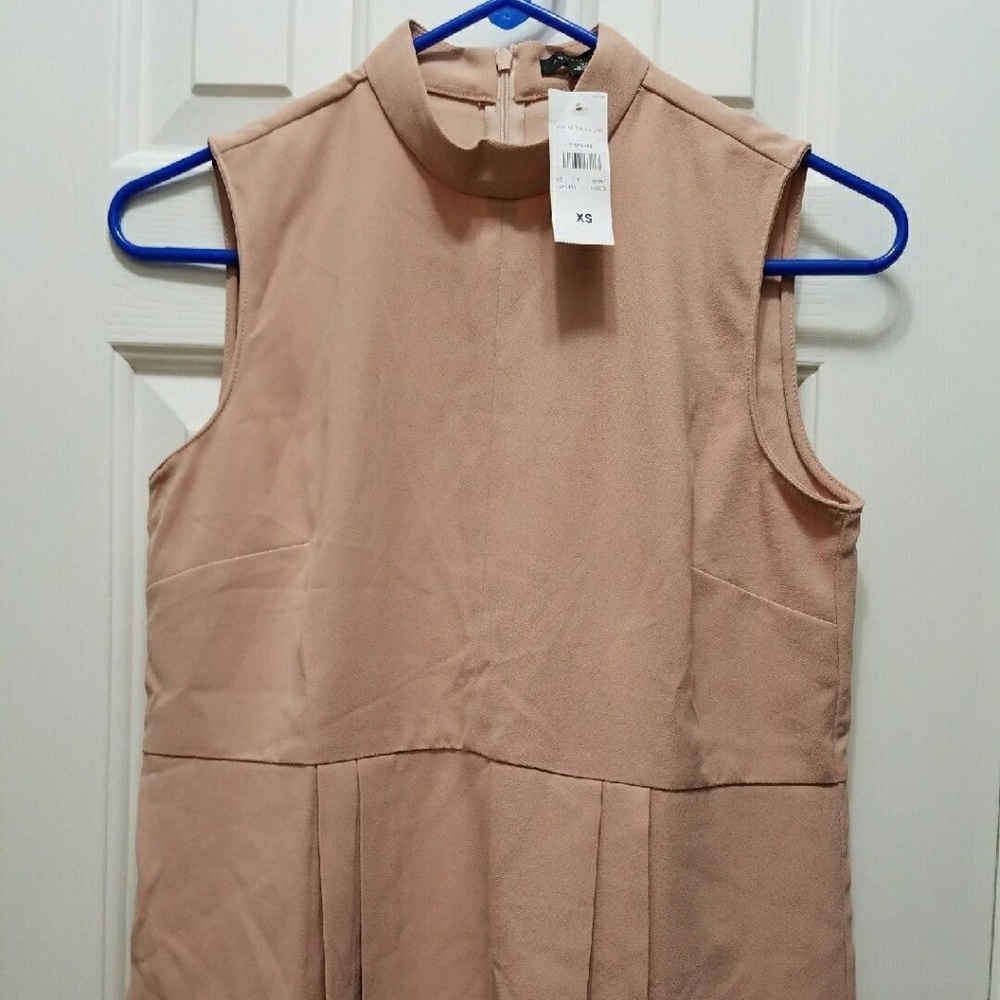 Ann Taylor Sleeveless Top, NWT, Small Pet.